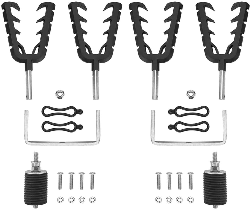 Kemimoto Polaris Ranger/General UTV Gun Mount Tool Rack