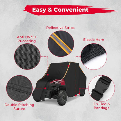 Kemimoto Polaris Ranger/RZR XP 1000 UTV Storage Sun Rain UV Cover
