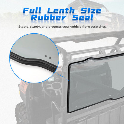 Kemimoto Polaris Ranger UTV Tint Hard Roof Rear Windshield