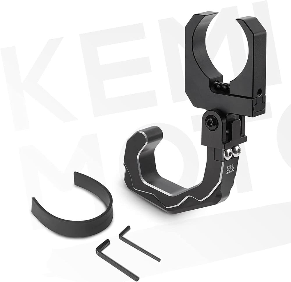 Kemimoto UTV Polaris Roll Cage Helmet Hook fit 1.6"-2" Roll Bar
