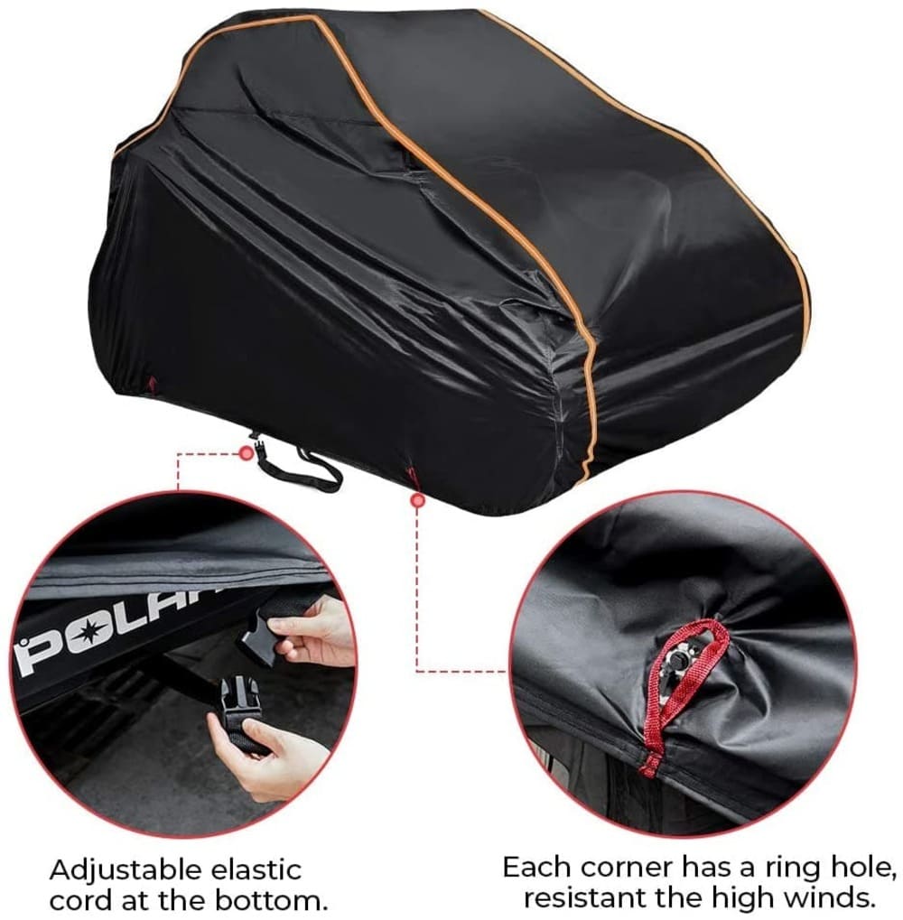 Kemimoto UTV Polaris RZR Cover with Rlective Strip