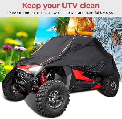 Kemimoto UTV Polaris RZR Cover with Rlective Strip