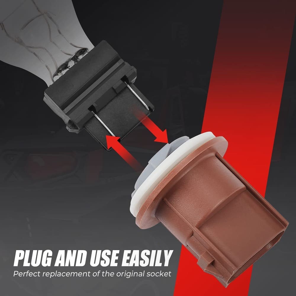Kemimoto UTV Polaris RZR Tail Light Lamp Socket