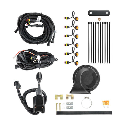 Kemimoto Polaris Universial Turn Signal Kit & 105D Horn