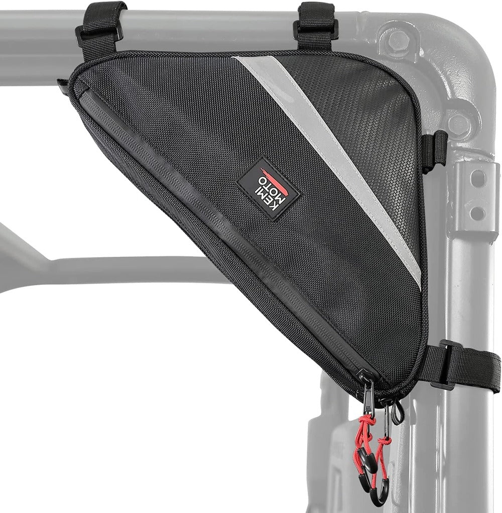 Kemimoto UTV Roll Bar Triangle Storage Bag