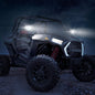 Kemimoto UTV Rear Side View Mirrors 1.75"/2" Roll Bar