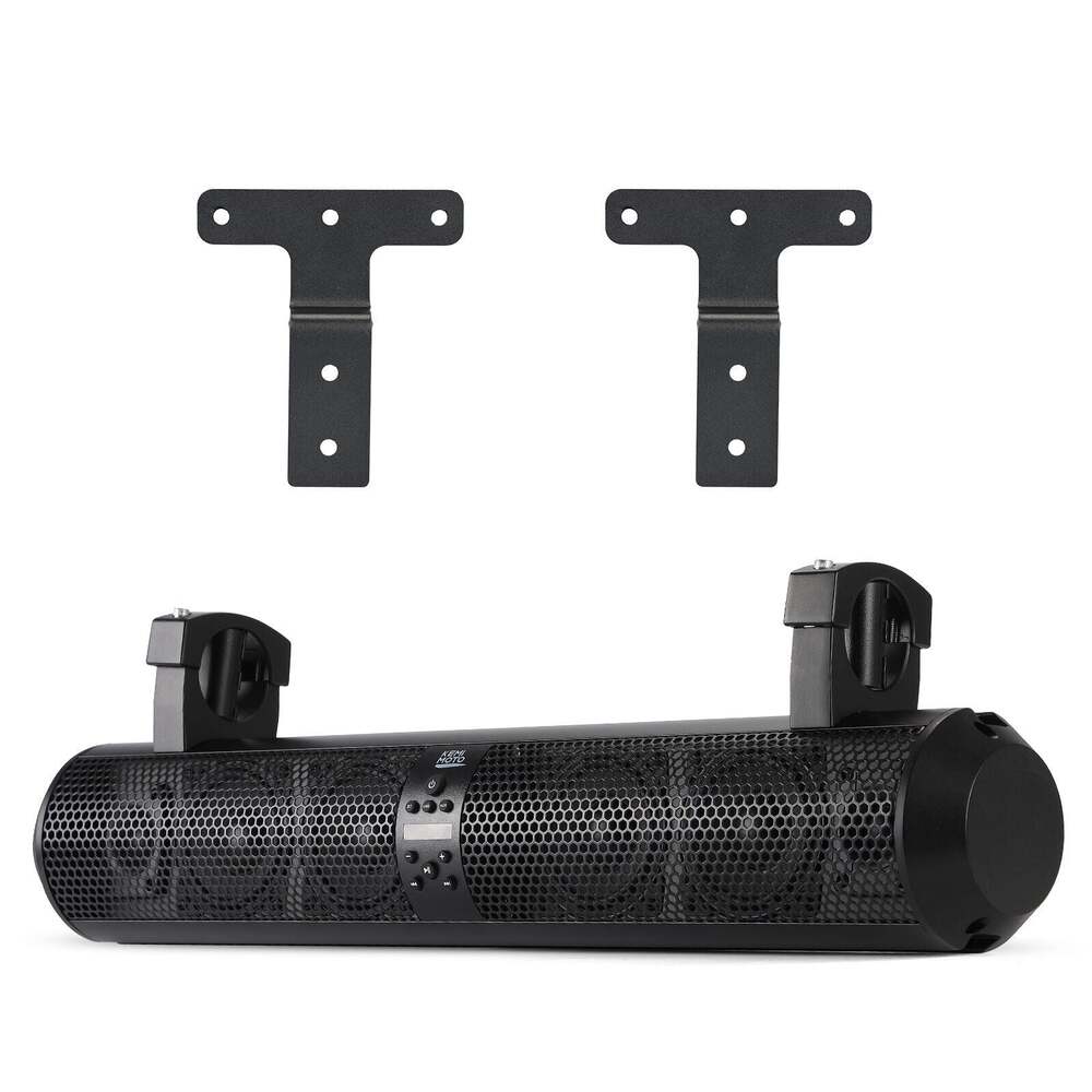 Kemimoto UTV Sound Bar System Bluetooth Speaker 500W 28" Outdoor Marine Soundbar
