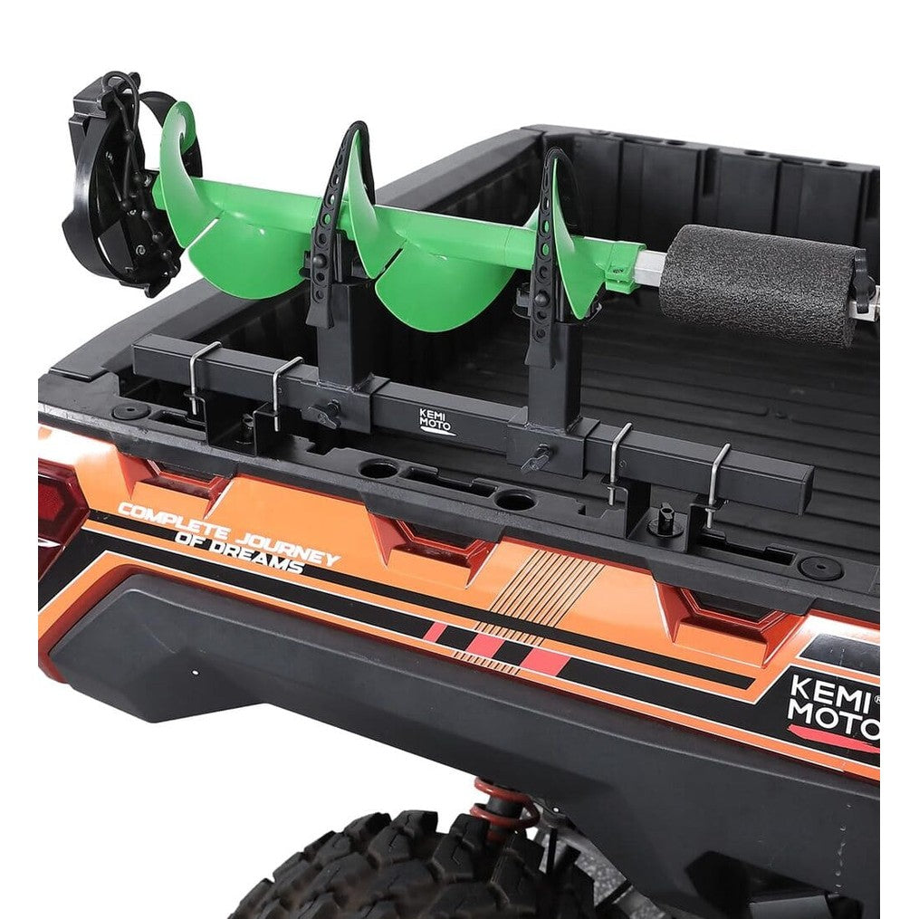 Kemimoto Polaris Ranger XP 1000 UTV Tool Holder Rear Bed Rack