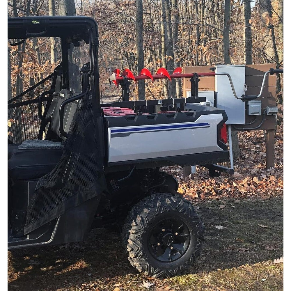 Kemimoto Polaris Ranger XP 1000 UTV Tool Holder Rear Bed Rack