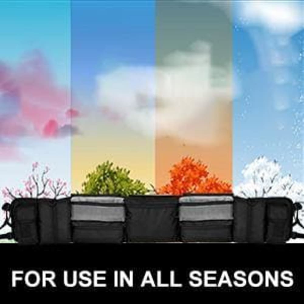 Kemimoto UTV Universal Roll Cage Organizer Storage Bag