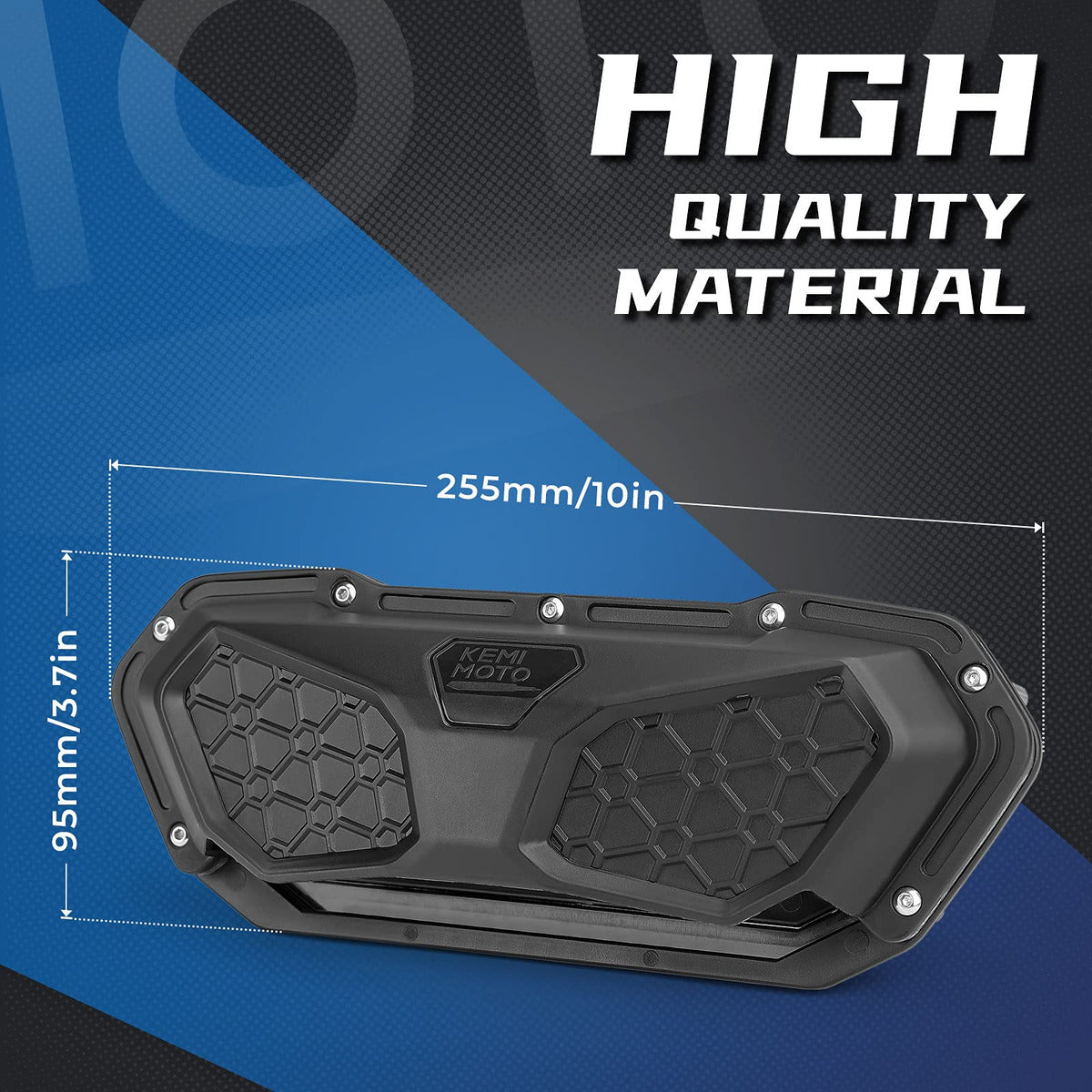 Kemimoto UTV Windshield Vent Kit for Polycarbonate Windshield