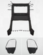 Kemimoto Yamaha Rhino UTV Cab Enclosure Heavy-Duty 900D with Half Doors
