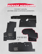 Kemimoto Yamaha Wolverine Mudguard Fender Flares Splash Guard