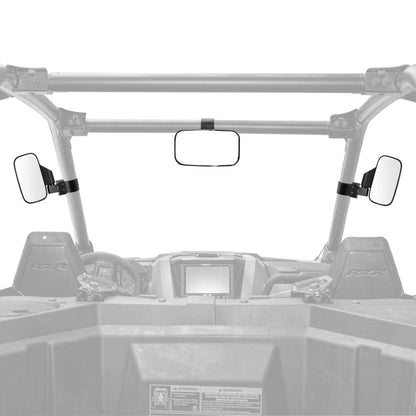 Kemiomoto Yamaha Rhino UTV Side Mirrors & Center Mirror