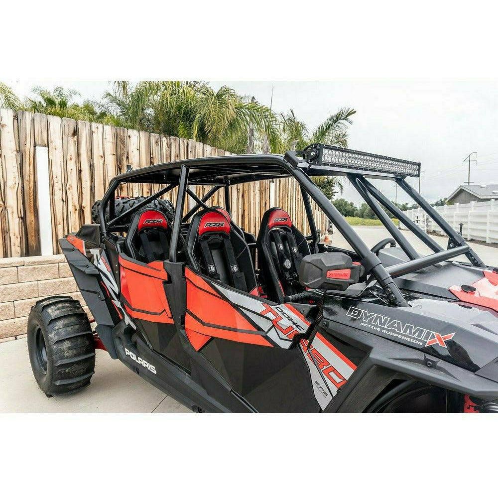 Polaris RZR 4 Raw Roll Cage with Roof