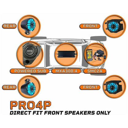 Polaris General Pro 4 Plus Audio Package