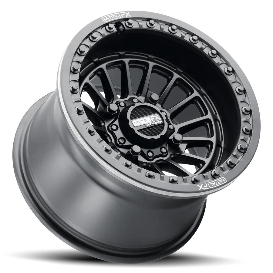 MetalFX Delta Black Beadlock & Maxxis Carnivore Radial Wheel & Tire Kit