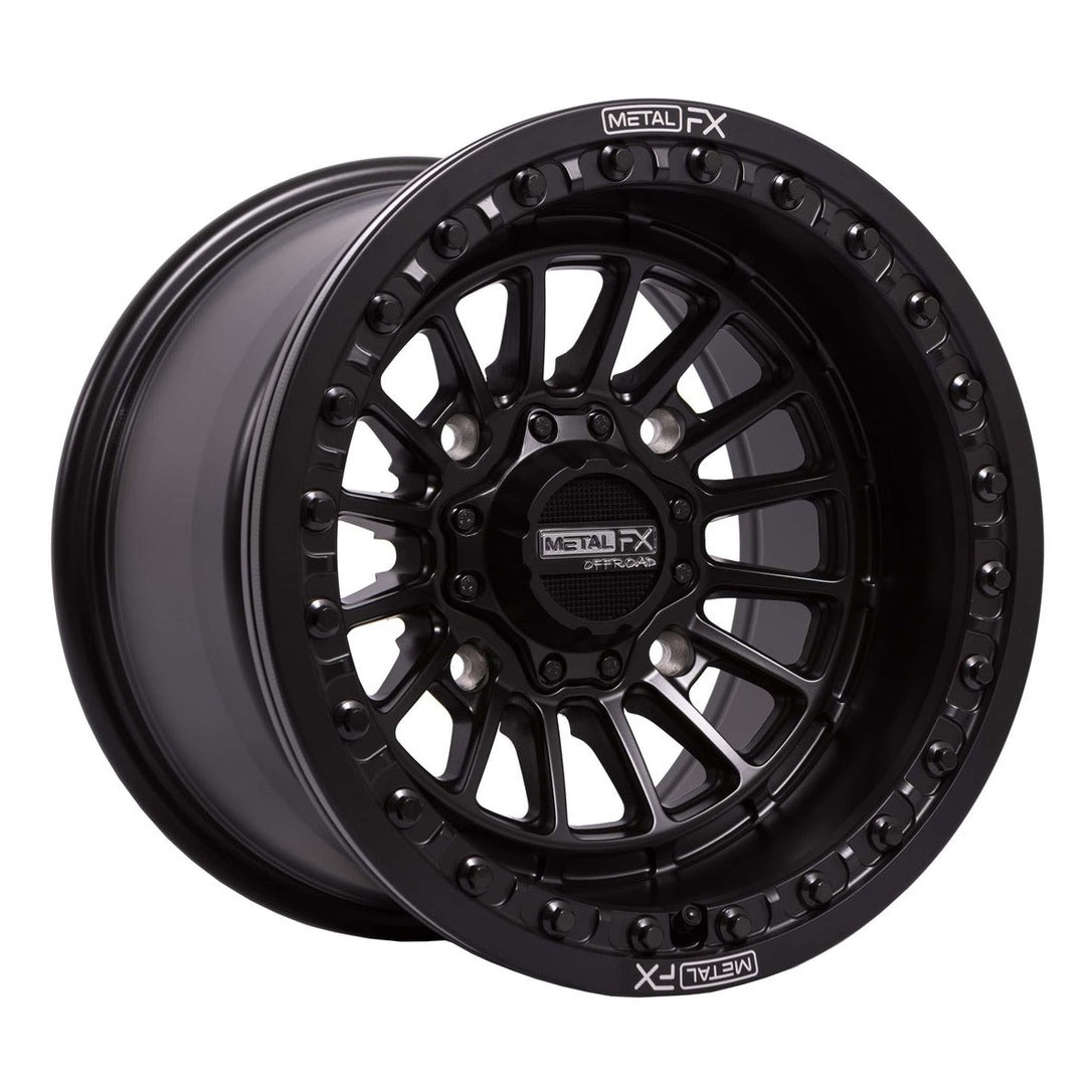 MetalFX Delta Black Beadlock & Maxxis Roxxzilla Radial Wheel & Tire Kit