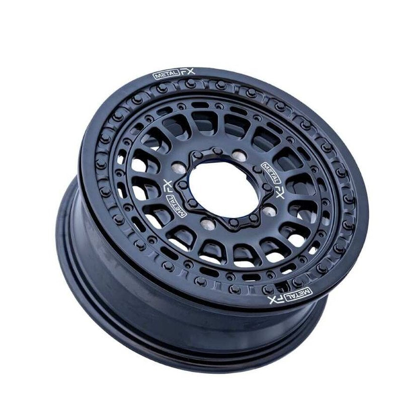 MetalFX OffRoad Hitman 15x6 Black Beadlock & Maxxis Carnivore Radial Wheel & Tire Kit