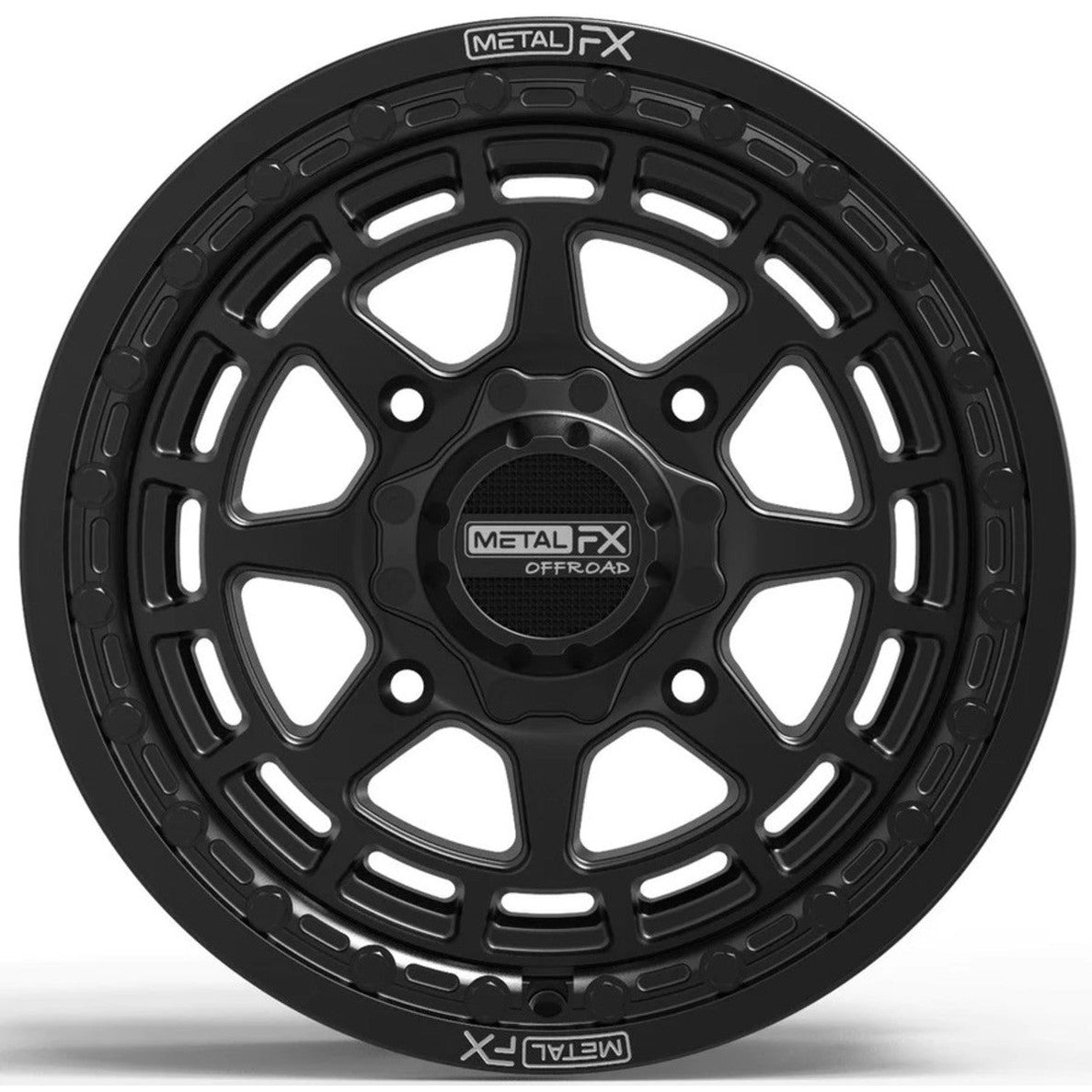 MetalFX Outlaw 15x6 Beadlock & Maxxis Carnivore Radial Wheel & Tire Kit