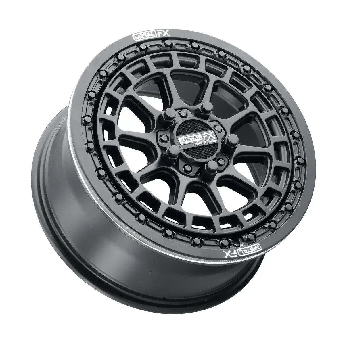 MetalFX Outlaw R 15x7 Beadlock & Maxxis Carnivore Radial Wheel & Tire Kit
