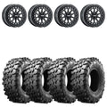 MetalFX Outlaw R 17×7 Beadlock & Maxxis Carnivore Radial Wheel & Tire Kit