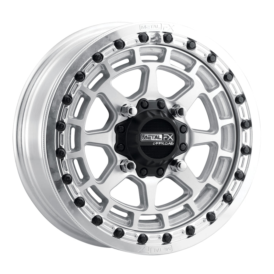 MetalFX Outlaw Raw 15x6 Beadlock & Maxxis Roxxzilla Radial Wheel & Tire Kit