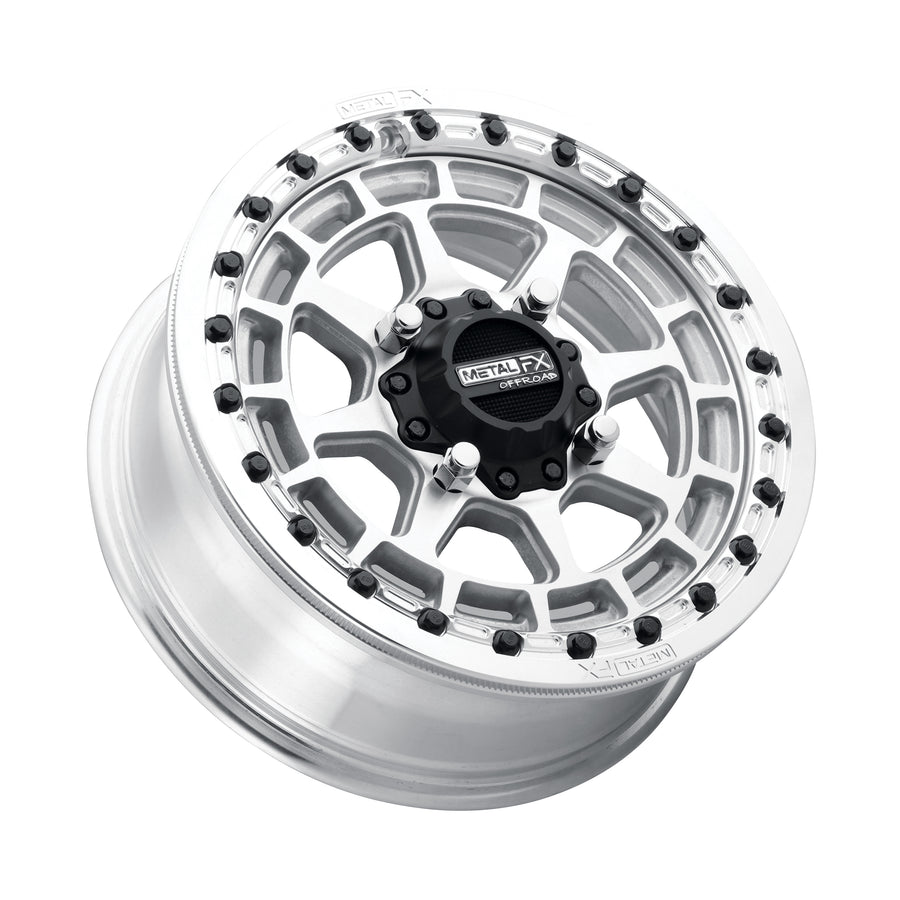 MetalFX Outlaw Raw 15x6 Beadlock & Maxxis Roxxzilla Radial Wheel & Tire Kit