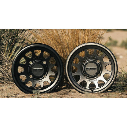 Can Am Maverick R 414 Bead Grip Wheel (Matte Black) (15x7)