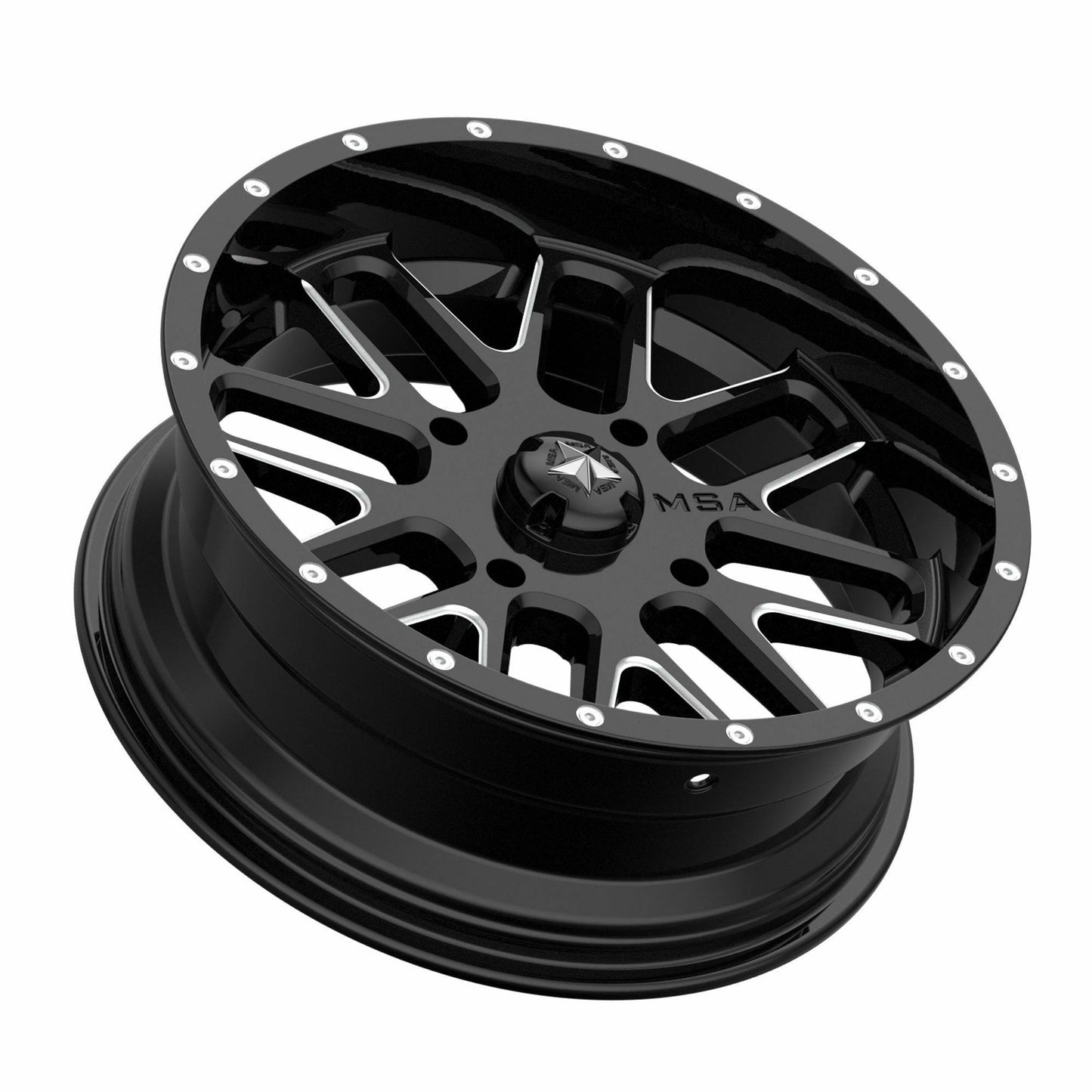 M35 Bandit Wheel (Gloss Black Milled)