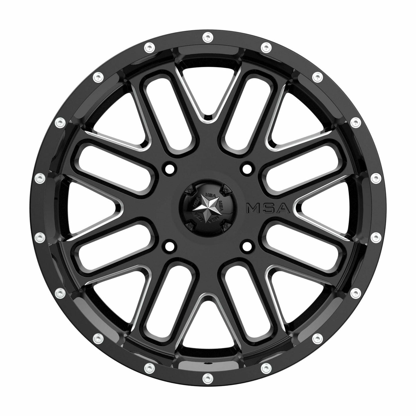 M35 Bandit Wheel (Gloss Black Milled)