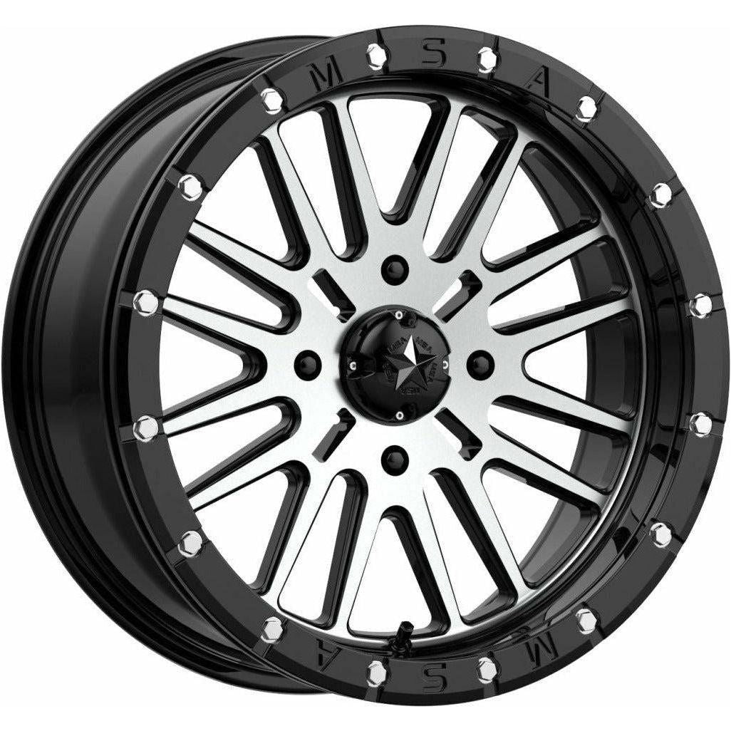 M37 Brute Beadlock Wheel (Gloss Black Machined)