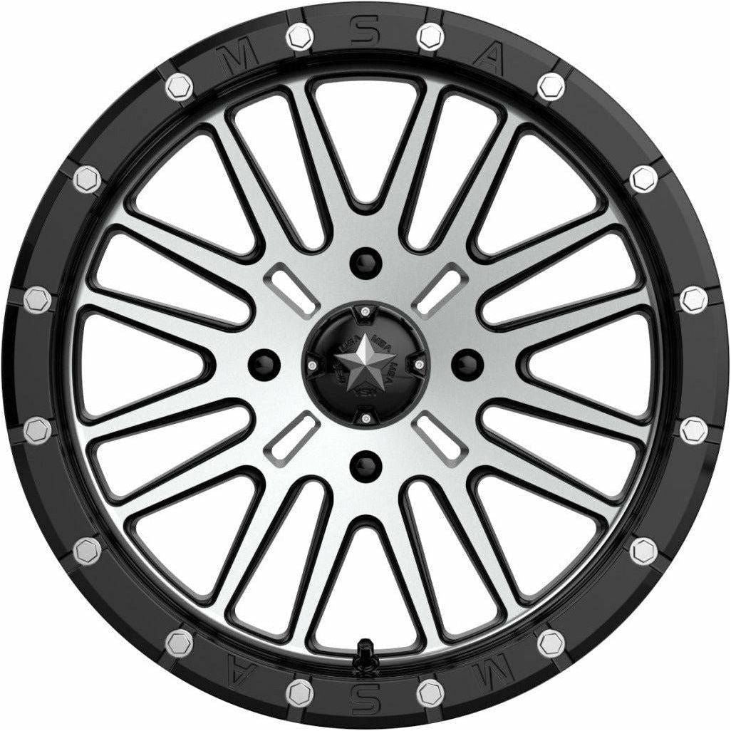 M37 Brute Beadlock Wheel (Gloss Black Machined)