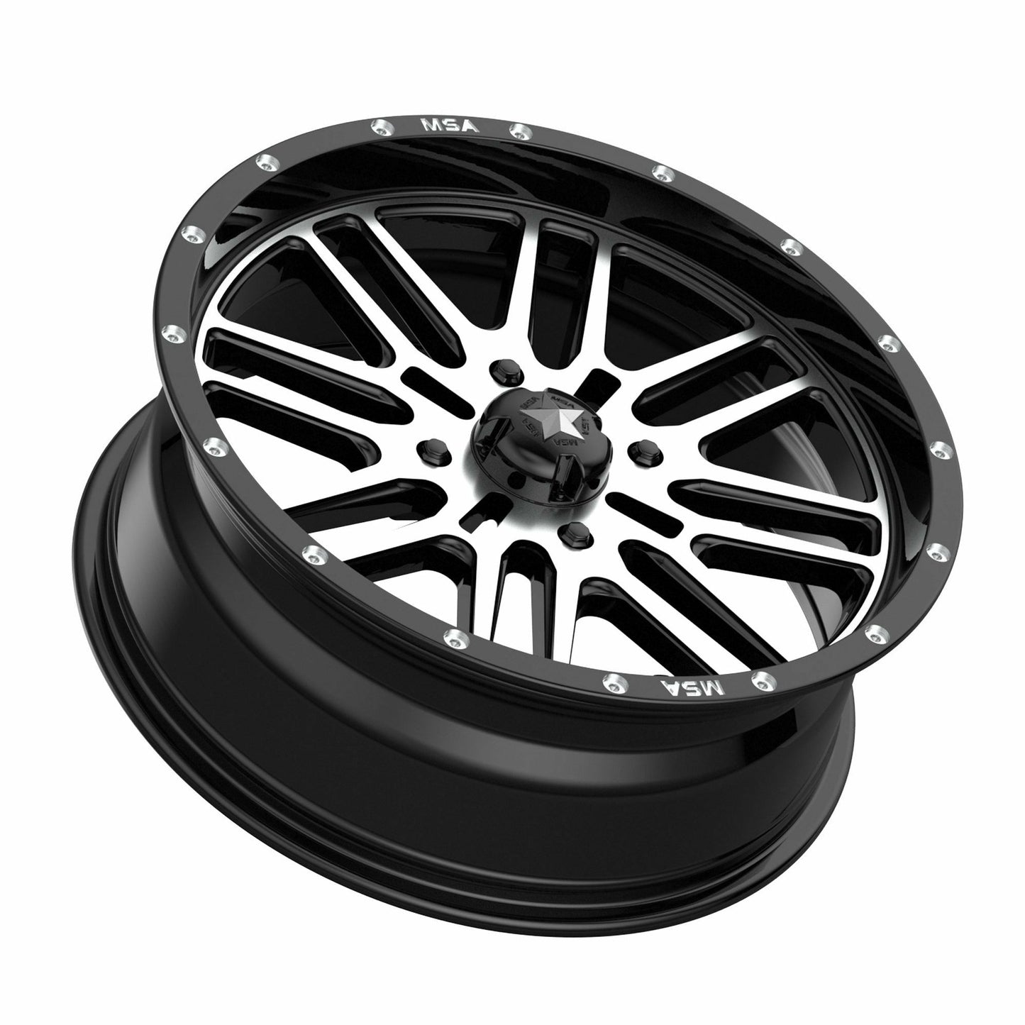 M38 Brute Wheel (Gloss Black Machined)