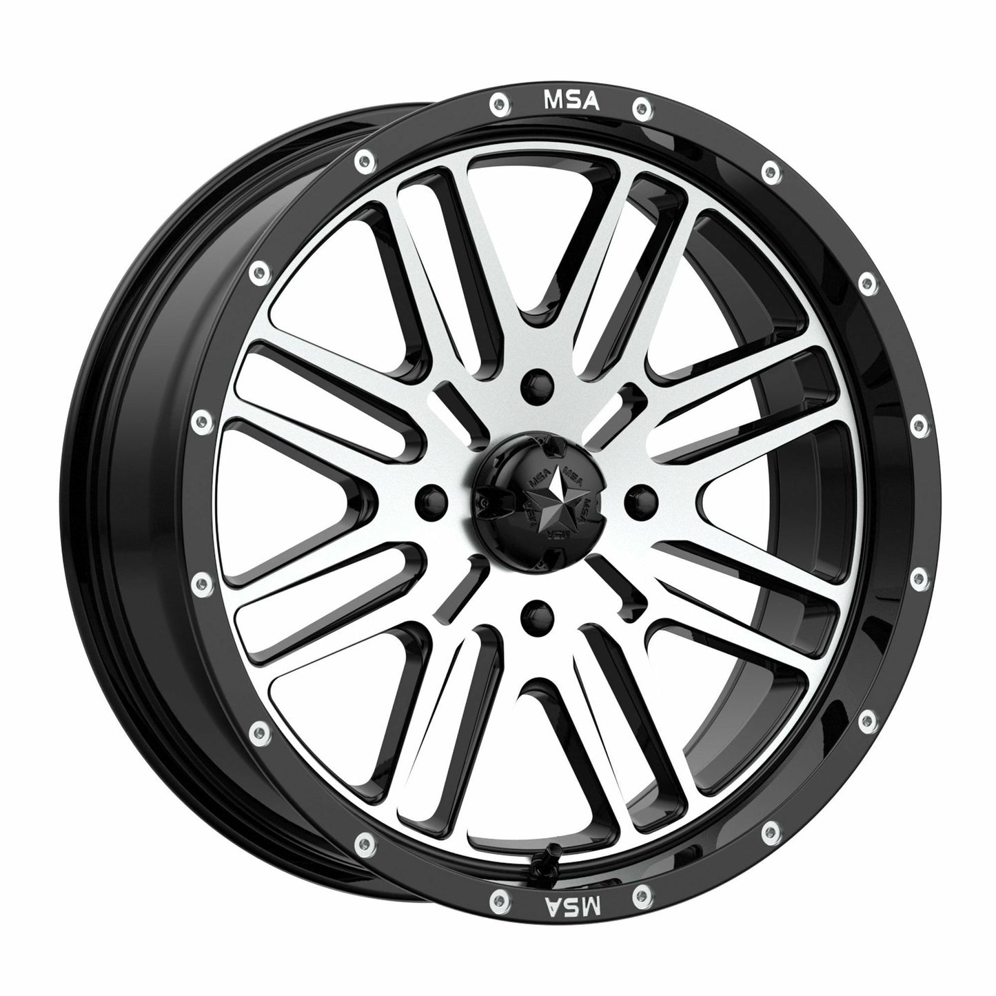 M38 Brute Wheel (Gloss Black Machined)