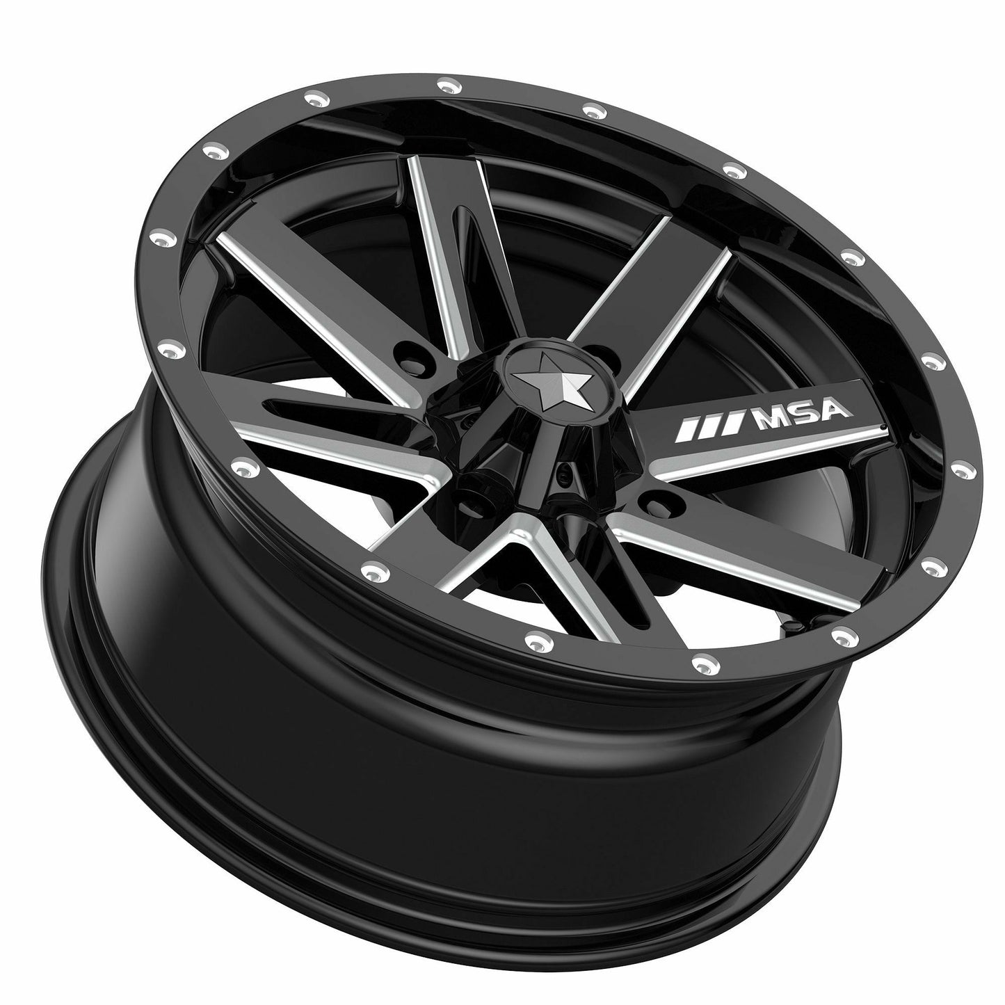 M41 Boxer Wheel (Gloss Black Milled)
