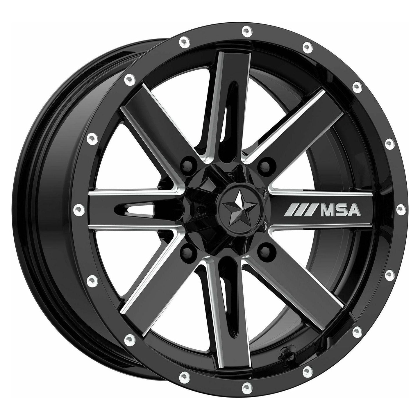 M41 Boxer Wheel (Gloss Black Milled)