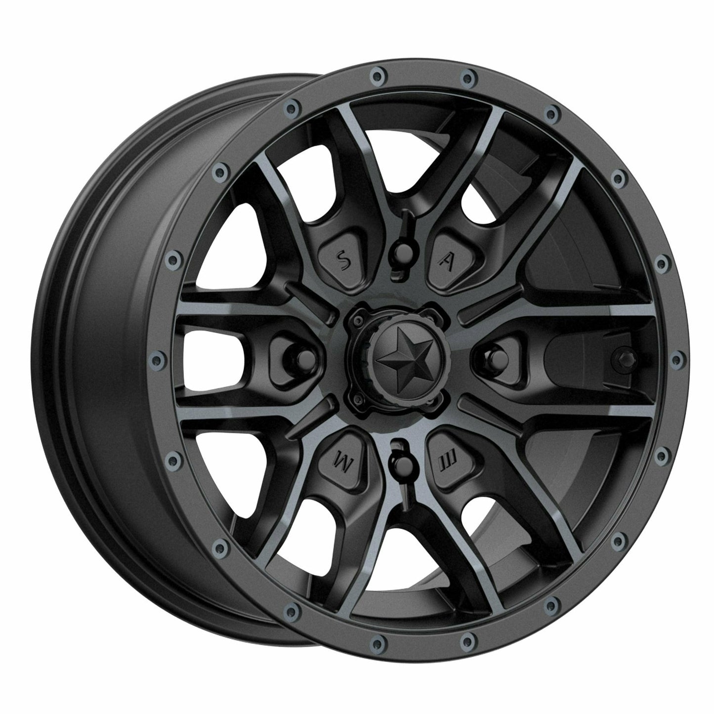 M43 Fang Wheel (Satin Black Milled)