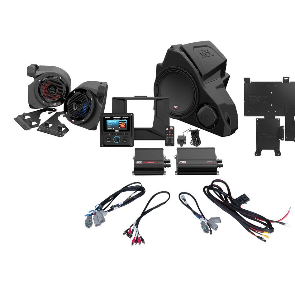 MTX Audio '14+ Polaris RZR 3-Speaker Audio System