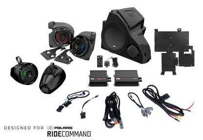 MTX Audio '14+ Polaris RZR Ride Command 5-Speaker Audio System