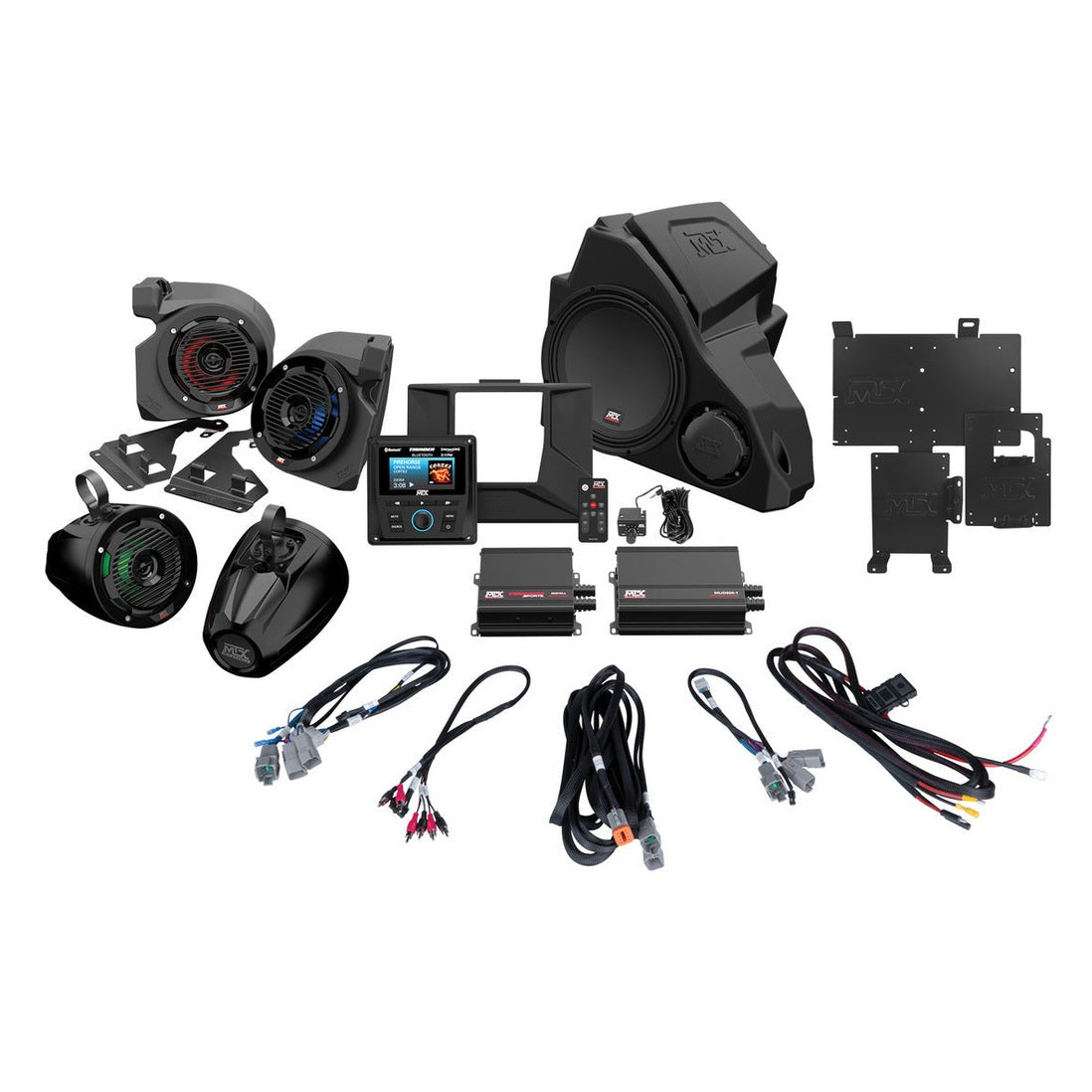 MTX Audio '14+ Polaris RZR 5-Speaker Audio System
