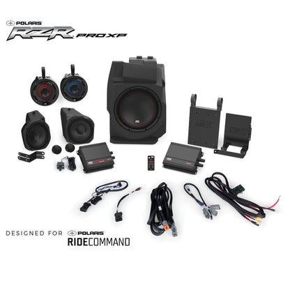 MTX Audio '20+ Polaris RZR Pro XP Ride Command 5-Speaker Audio System