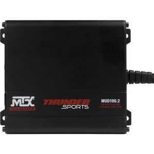 MTX Audio 200-Watt 2 Channel RMS Powersports Amplifier