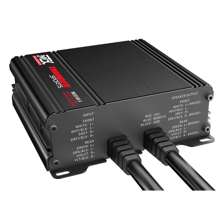 MTX Audio 400-Watt RMS 4-Channel Powersports Amplifier