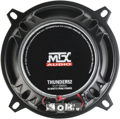 MTX Audio 5.25" 2-Way 45-Watt RMS 4Ω Coaxial Speaker Pair