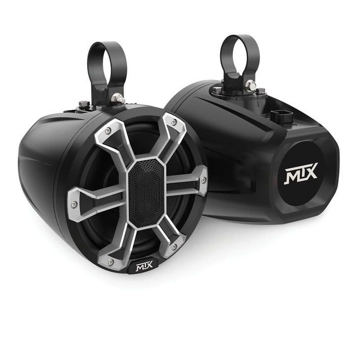 MTX Audio 6.5" & 8" Weather-Resistant UTV Speaker Pods Pair with RGB Lighting