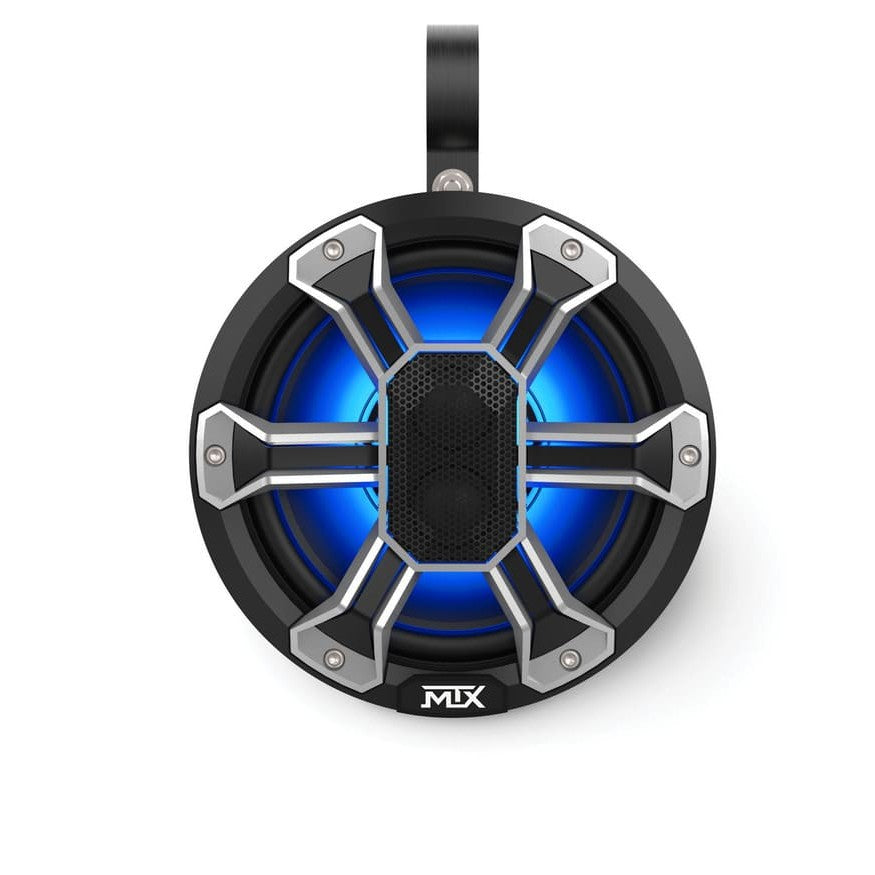 MTX Audio 6.5" & 8" Weather-Resistant UTV Speaker Pods Pair with RGB Lighting