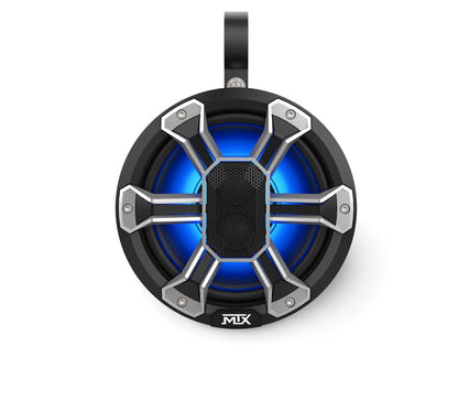 MTX Audio 6.5" & 8" Weather-Resistant UTV Speaker Pods Pair with RGB Lighting
