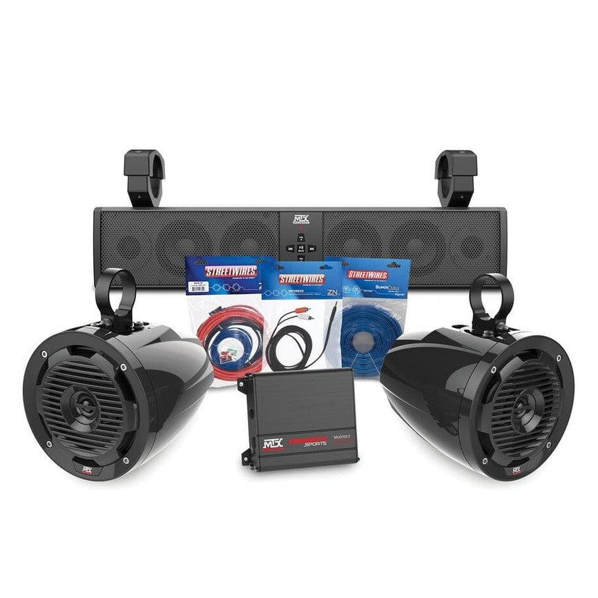 MTX Audio Honda Pioneer Bluetooth Soundbar & Rear Speaker Package