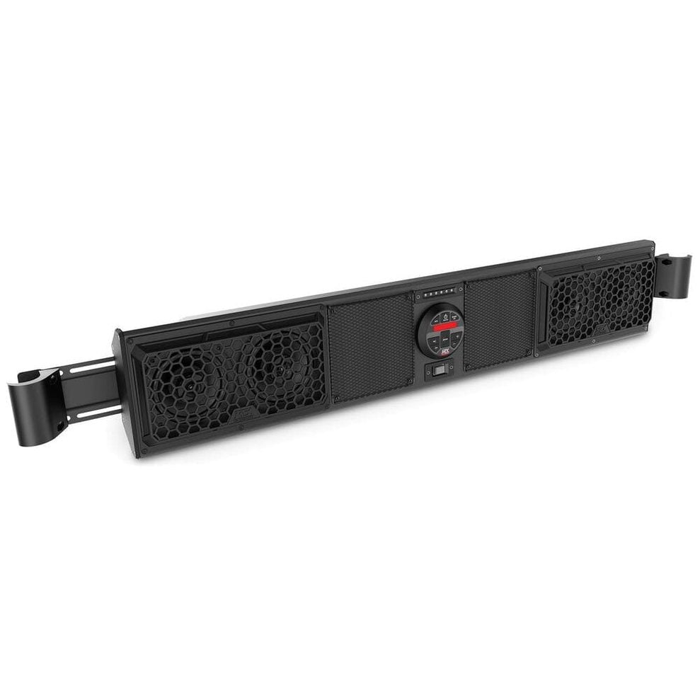 MTX Audio Kawasaki Teryx/Mule Bluetooth Overhead Audio Sound Bar with 2-Channel Amplifier & 2 Roll Cage Speaker System